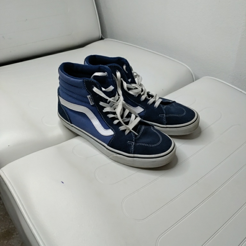 Vans blue men's sz 8